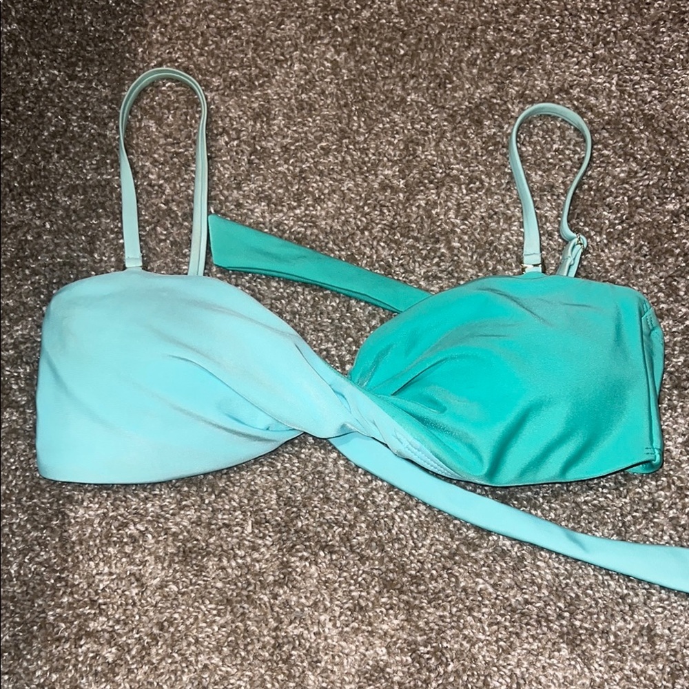 Aqua Blue Women's Swim Top